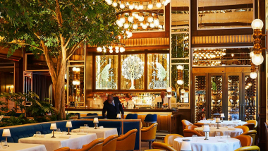 Café Carmellini, a restaurant in New York City, USA.