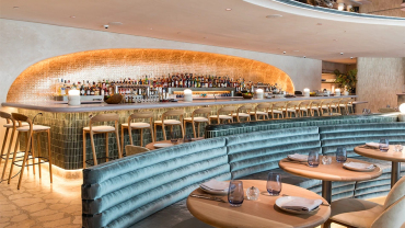 Point Seven, a restaurant in New York City, USA.