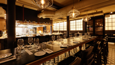 Público, a restaurant and wine bar in Barcelona, Spain.