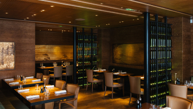Interior of Les 110 de Taillevent Paris, France.