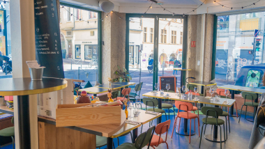 Soif Lyon, a wine bar in Lyon, France.