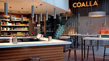 Coalla, a wine bar in Madrid, Spain.