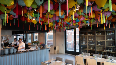 Krunsj, a restaurant and wine bar in Ski, Norway.