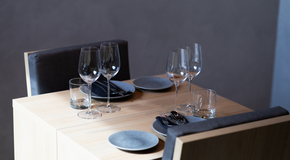 Krunsj, a restaurant and wine bar in Ski, Norway.
