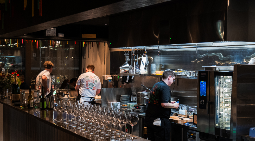 Krunsj, a restaurant and wine bar in Ski, Norway.
