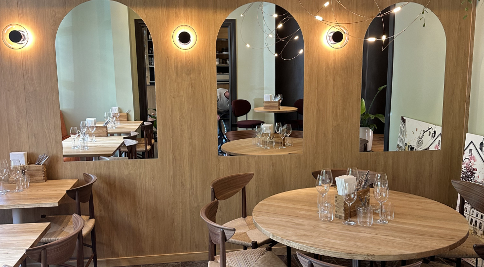Interior of V Bar, Norrköping, Sweden.