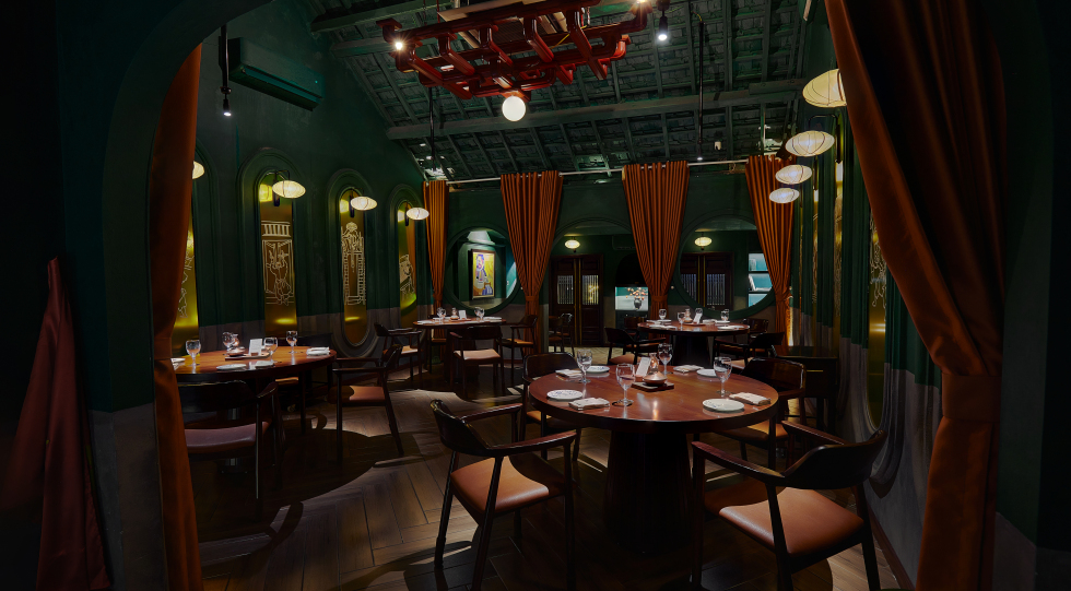 Gia Restaurant, a restaurant in Hanoi, Vietnam.