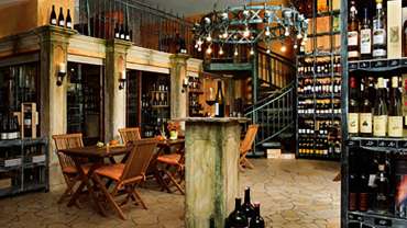 Planet Wein, a wine bar in Berlin, Germany.
