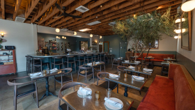 Wife & The Somm, a restaurant in Los Angeles, USA.