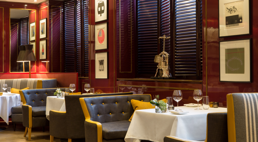 Number One, The Balmoral, a restaurant and hotel in Edinburgh, UK.