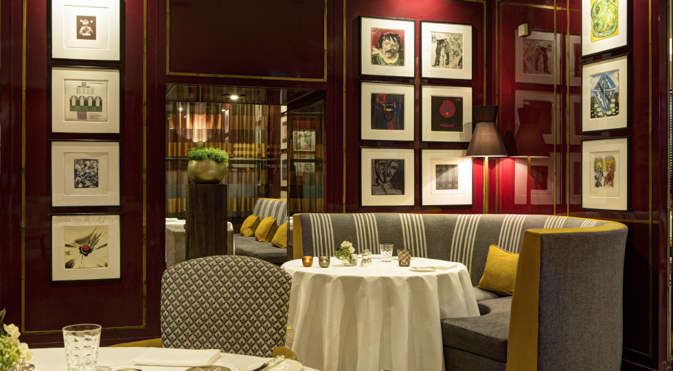 Number One, The Balmoral, a restaurant and hotel in Edinburgh, UK.