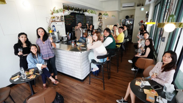 Vineum Wine House, a wine bar in Kaohsiung, Taiwan.