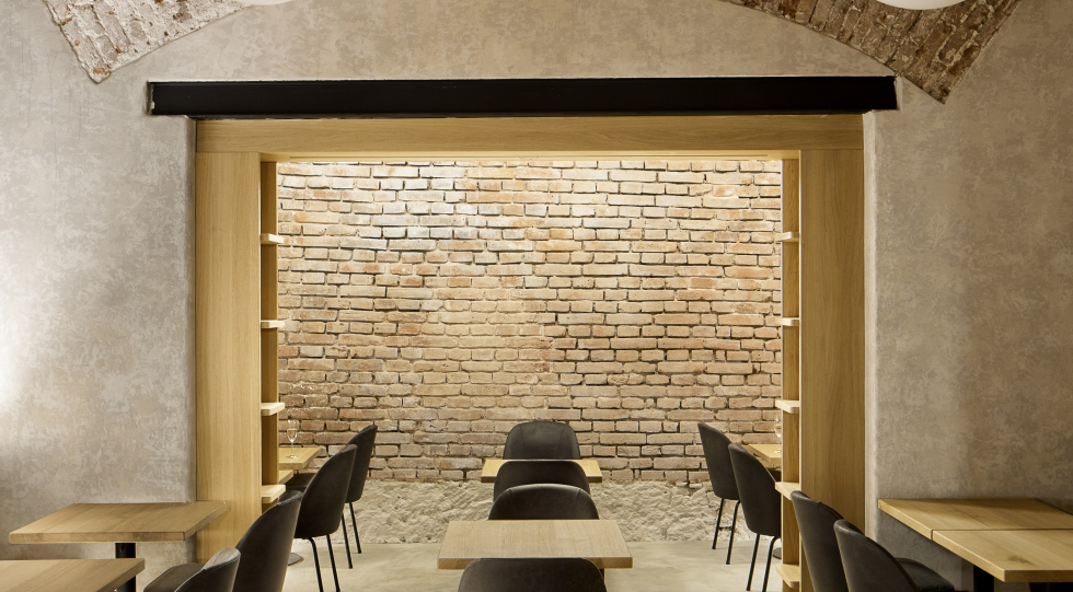 Wine List, a wine bar in Prague, Czech Republic.