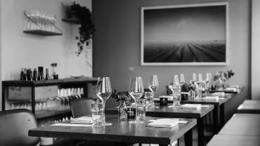 Hot Shop, a restaurant and wine bar in Oslo, Norway.