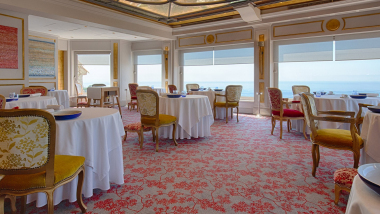 Château de la Chèvre d'Or, a restaurant and hotel in Èze, France.