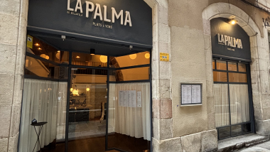 La Palma de Bellafila, a restaurant and wine bar in Barcelona, Spain.