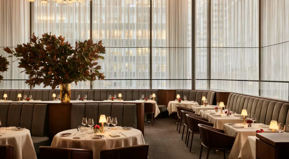 Four Twenty Five, a restaurant in New York City, USA.