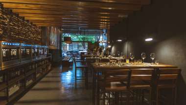 Vico, a wine bar in Buenos Aires, Argentina.