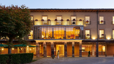 El Portal De Echaurren, a restaurant and hotel in Ezcaray, Spain.