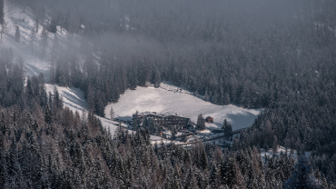 Cocun Cellar Restaurant, a restaurant and hotel in San Cassiano, Italy.