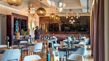 Terrarium Restaurant, a restaurant in Cape Town, South Africa.
