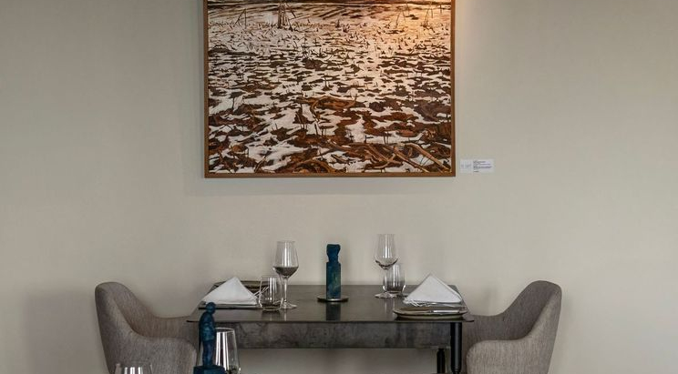 Terrarium Restaurant, a restaurant in Cape Town, South Africa.