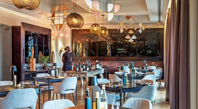 Terrarium Restaurant, a restaurant in Cape Town, South Africa.