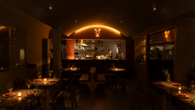 Interior of Little Bear Wine Bar, Hồ Chí Minh City, Vietnam.