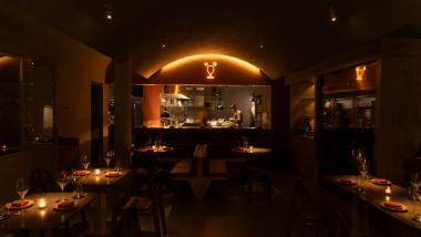 Interior of Little Bear Wine Bar, Hồ Chí Minh City, Vietnam.