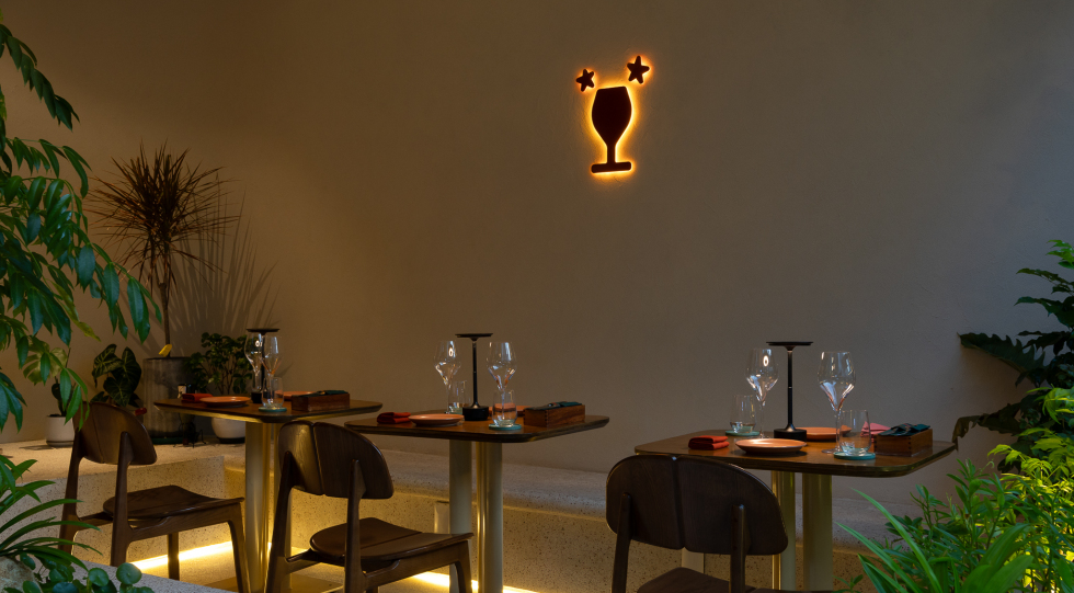 Interior of Little Bear Wine Bar, Hồ Chí Minh City, Vietnam.