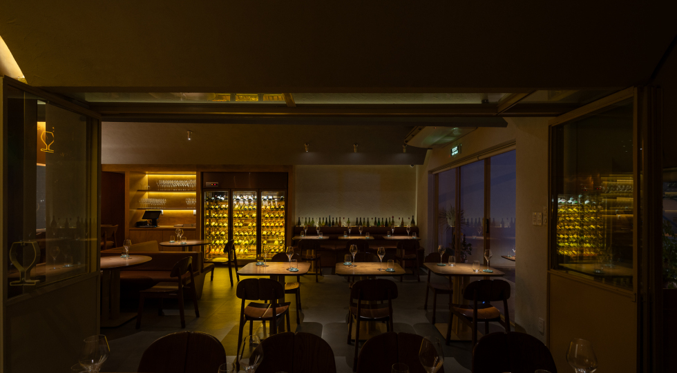 Interior of Little Bear Wine Bar, Hồ Chí Minh City, Vietnam.