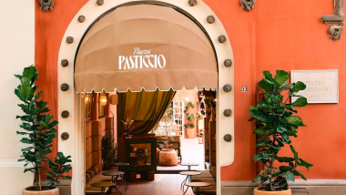 Piazza Pasticcio, a restaurant in Mexico City, Mexico.