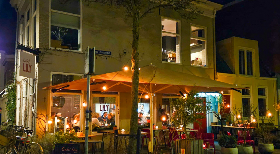 Café Lily, a restaurant and wine bar in Groningen, Netherlands.