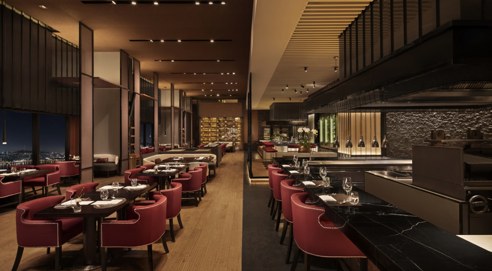 Interior of SUT. The Butcher’s Edge, Seoul, South Korea.