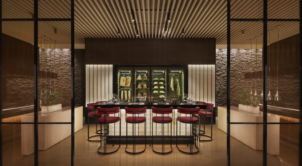 Interior of SUT. The Butcher’s Edge, Seoul, South Korea.