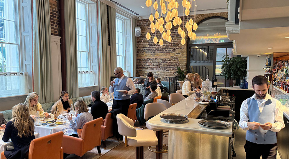Amélie Restaurant, a restaurant in London, UK.