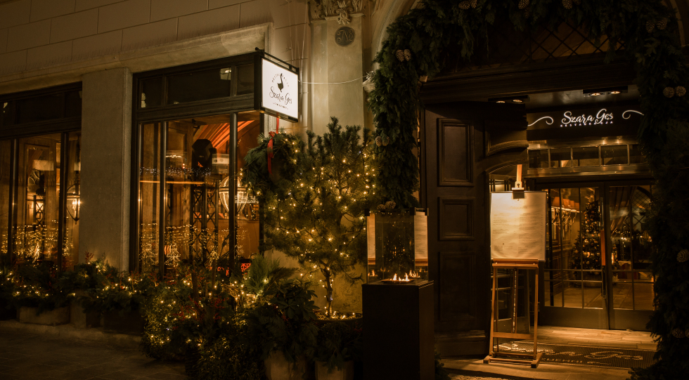 Szara Gęś, a restaurant in Kraków, Poland.