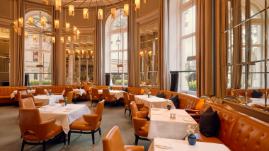 Corinthia Hotel, a restaurant and hotel in London, UK.