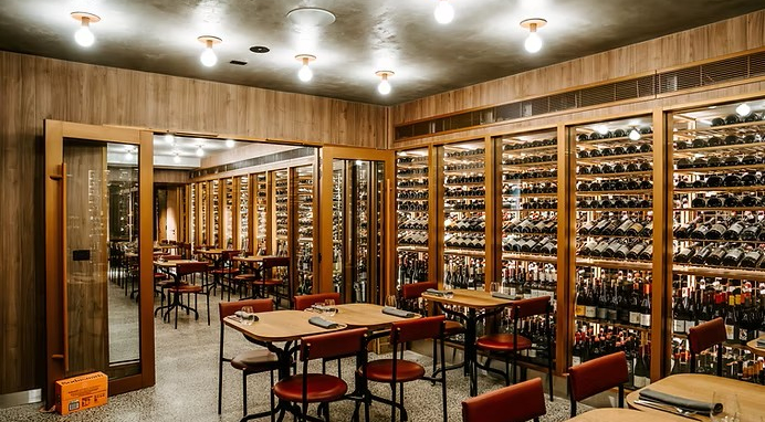 CIRCL Wine House, a restaurant in Melbourne, Australia.