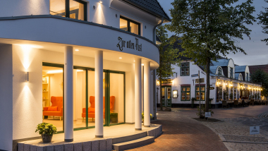 Hotel Zur alten Post, a restaurant and hotel in Büsum, Germany.