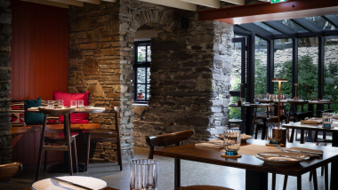Baba'de, a restaurant and wine bar in Baltimore, Ireland.