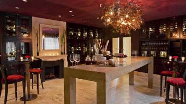 Palacio Duhau, a restaurant and wine bar in Buenos Aires, Argentina.