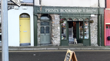 Prim’s Bookshop, a wine bar in Kinsale, Ireland.