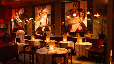 Brass, a restaurant and hotel in New York City, USA.