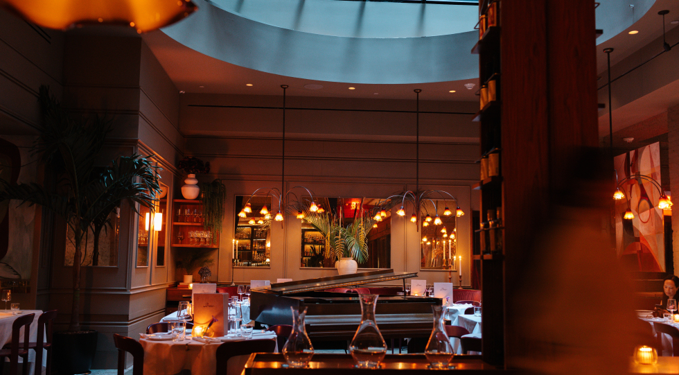 Brass, a restaurant and hotel in New York City, USA.