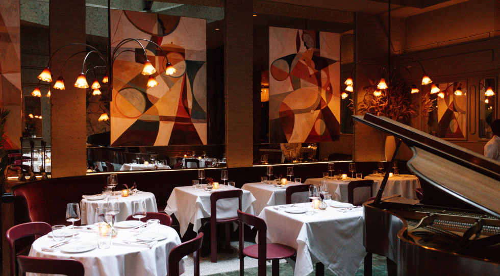 Brass, a restaurant and hotel in New York City, USA.