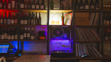 Blisko Bar, a wine bar in Warsaw, Poland.