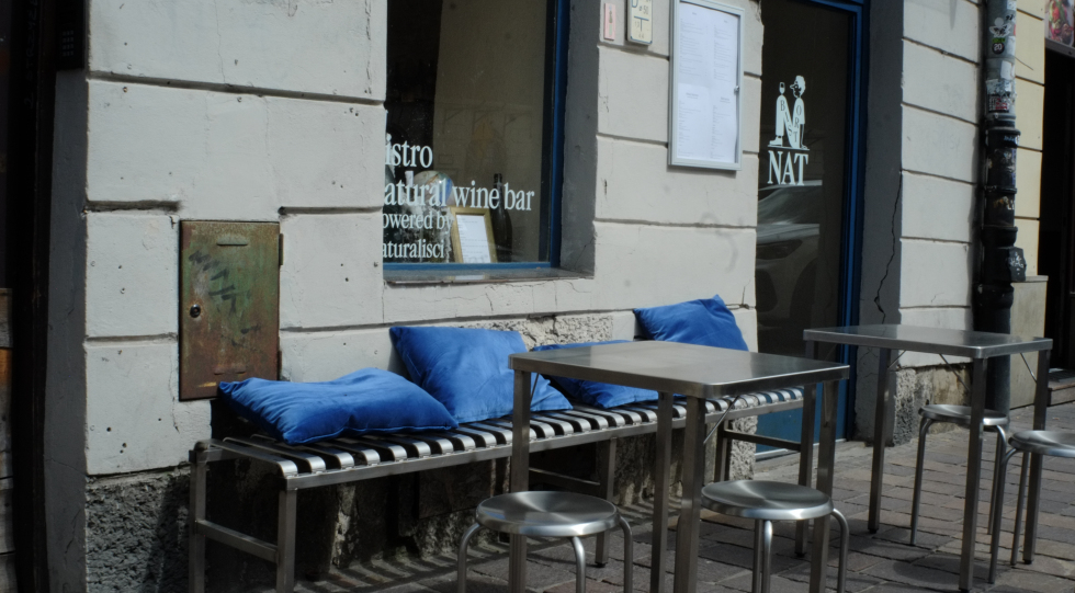 Nat Bistro, a restaurant and wine bar in Kraków, Poland.