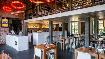 SPOT., a restaurant in Poznan, Poland.