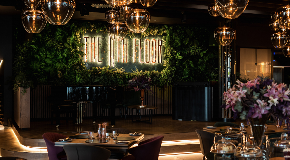 The 11th Floor, a restaurant in Johannesburg, South Africa.
